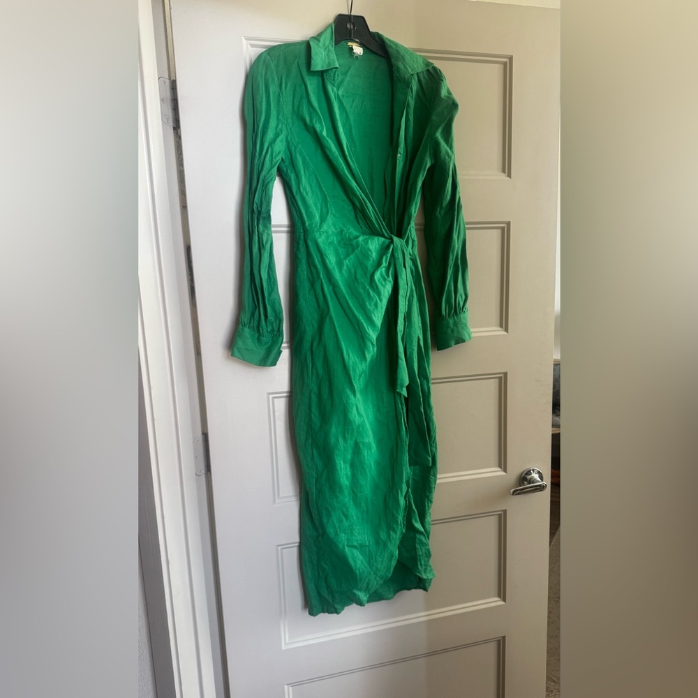 Green dress